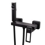 Baterie Duș TRENDY’S, Slim Design Rectangular, Negru, 4118, trendysanitary.ro