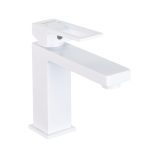 Baterie lavoar TRENDY’S, design rectangular, alb, 8298, trendysanitary.ro