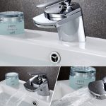 Baterie lavoar  TRENDY’S,montare chiuveta baie , crom lucios, 6162, trendysanitary.ro
