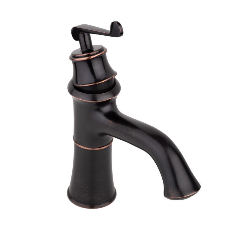 Baterii chiuveta baie, Baterie Lavoar TRENDY’S, Negru Antichizat, trendysanitary.ro