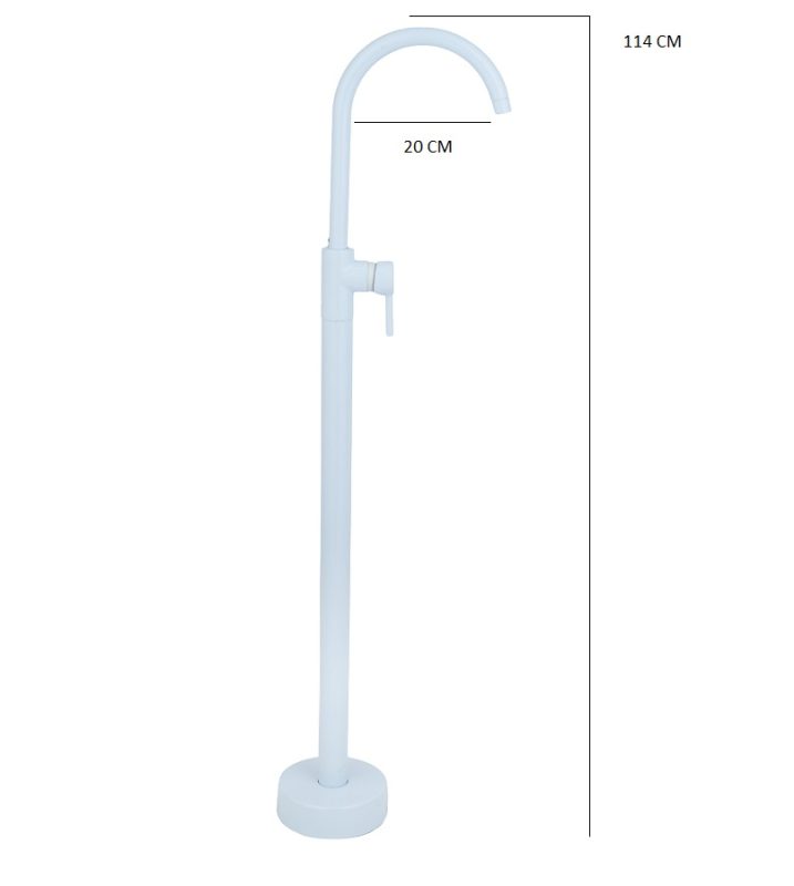 Baterii chiuveta baie, Baterie lavoar  freestanding, TRENDY’S, trendysanitary.ro