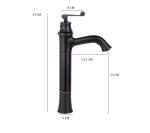 Baterie Lavoar TRENDY’S, Montare pe Blat, Negru Antichizat, 9310, trendysanitary.ro