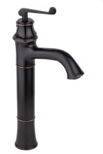 Baterie Lavoar TRENDY’S, Montare pe Blat, Negru Antichizat, 9820, trendysanitary.ro