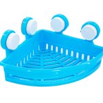 Etajera multi-functionala , albastra, montare pe colt , TRENDY’S, 218, trendysanitary.ro