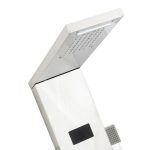 Panou de dus cu hidromasaj TRENDY’S, inox 5 functii digital cu led, 9580, trendysanitary.ro