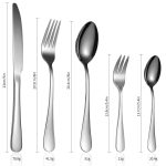 Set 5 tacamuri din inox, TRENDY’S, 583, trendysanitary.ro