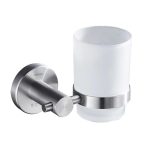 Suport pahar periuta dinti inox satinat TRENDY S, 9830, trendysanitary.ro