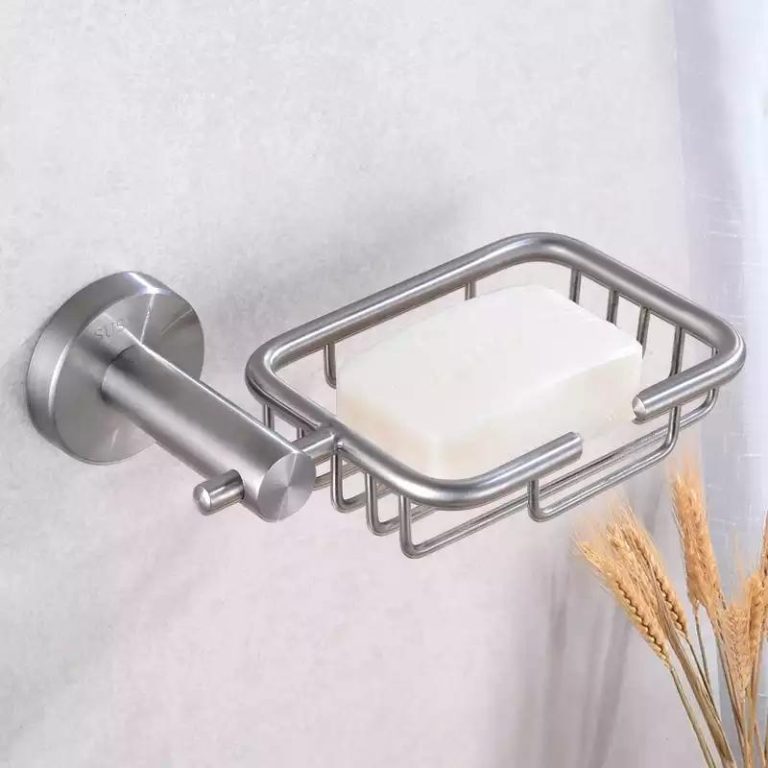 Suport sapun  inox satinat TRENDY S, 5612, trendysanitary.ro