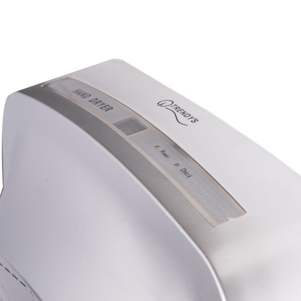 Uscator maini TRENDY’S cu senzor, uscare rapida SmartSeven 1800w Gri, 4667, trendysanitary.ro