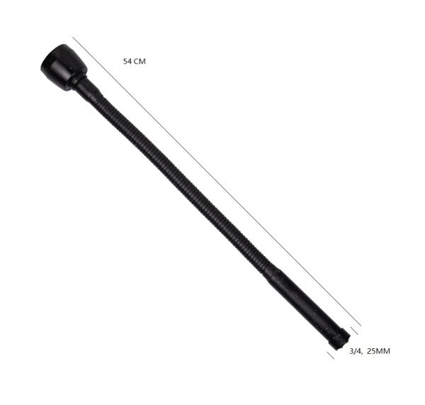 Pipa baterie lebada, TRENDY’S, perlator cu doua functii , granit negru, 8866, trendysanitary.ro