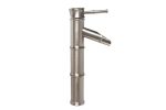 Baterie lavoar bambus montare blat inox satinat, 7538, trendysanitary.ro