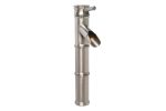 Baterie lavoar bambus montare blat inox satinat, 150, trendysanitary.ro