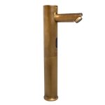 Baterie lavoar cu senzor montare blat bronz atichizat, 6032, trendysanitary.ro