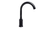 Baterie bucatarie cu senzor negru mat, 7007, trendysanitary.ro