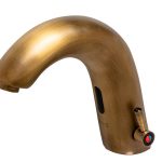Baterie lavoar cu senzor mixer incorporat bronz antichizat, 7576, trendysanitary.ro