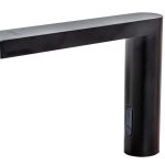 Baterie lavoar cu senzor style fara mixer negru mat, 693, trendysanitary.ro