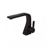 Baterie lavoar monocomanda montare chiuveta baie negru antichizat, 336, trendysanitary.ro