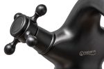 Baterie Bideu Negru Antichizat, 5828, trendysanitary.ro