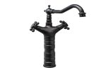 Baterie lavoar montare pe blat – Retro negru antichizat, 201, trendysanitary.ro