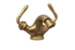 Baterie Bideu Bronz Antichizat cu Broderie, 1705, trendysanitary.ro