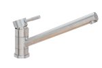 Baterie bucatarie pipa lunga mobila inox satinat, 6291, trendysanitary.ro
