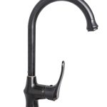 Baterie bucatarie pipa lebada mobila, aspect negru mat, 6288, trendysanitary.ro