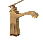 Baterie lavoar montare chiuveta baie bronz antichizat, 3995, trendysanitary.ro