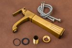 Baterie lavoar montare pe balt ,bronz antichizat, 2919, trendysanitary.ro