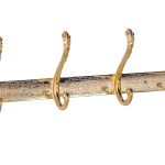 Cuier baie , cu patru brate , rose-gold, 1926, trendysanitary.ro