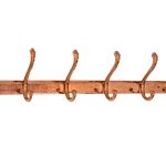Cuier baie , cu sase  brate  , rose, 4311, trendysanitary.ro