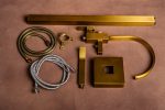 Baterie cada frestandingg , bronz antichizat, 112, trendysanitary.ro