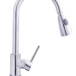 Baterie lebada, para dus extractabila, perlator doua functii, crom lucios, 8501, trendysanitary.ro