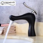 Baterie lavoar, monocomanda , negru mat TRENDY S, 2753, trendysanitary.ro