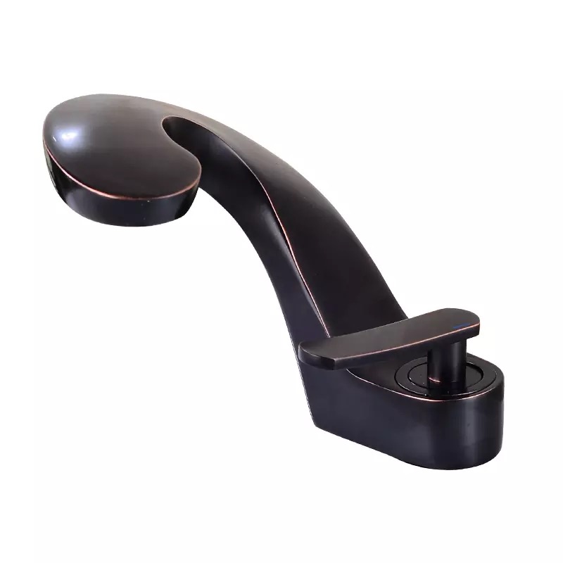 Baterii chiuveta baie, Baterie lavoar baie , TRENDY S , negru antichizat, trendysanitary.ro