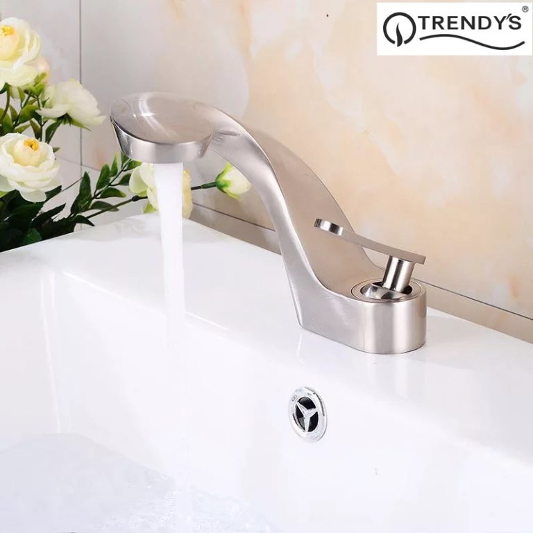 Baterii chiuveta baie, Baterie lavoar baie , TRENDY S, inox satinat, trendysanitary.ro