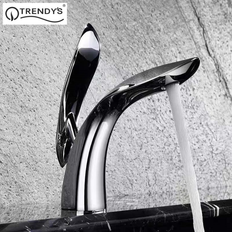 Baterii chiuveta baie, Baterie lavoar, montare chiuveta baie , crom lucios TRENDY S, trendysanitary.ro