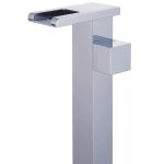 Baterie lavoar, montare pe balt , tip cascada , cu led TRENDY S, 2391, trendysanitary.ro