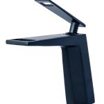 Baterie lavoar, montare chiuveta baie , negru mat, 7694, trendysanitary.ro