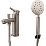 Baterie lavoar cu dus TRENDY’S, inox satinat, 5250, trendysanitary.ro