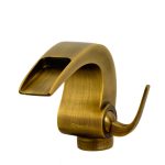Baterie lavoar baie , tip cascada , bronz antichizat, 2200, trendysanitary.ro