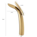 Baterie lavoar TRENDY S, montare pe balt, 4800, trendysanitary.ro