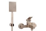 Baterie cada, pipa fixa , montare pe perete , aspect satinat, 3115, trendysanitary.ro
