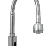 Baterie bucatarie  ,cu senzor , pipa flexibila , perlator cu doua functii , crom lucios, 8050, trendysanitary.ro