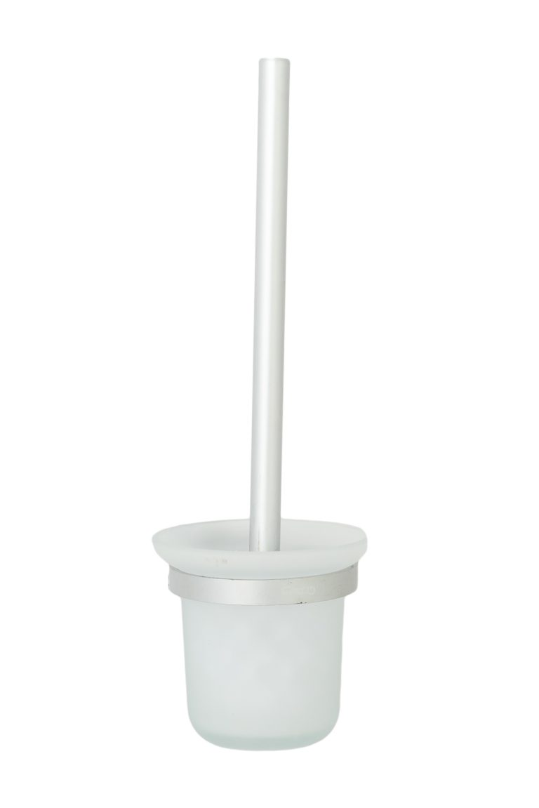 Etajere baie, Perie wc cu suport gri, trendysanitary.ro