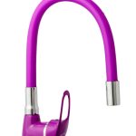 Baterie bucatarie tip lebada pipa flexibila,mov, 292, trendysanitary.ro