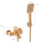 Baterie cada,  gold, 4135, trendysanitary.ro