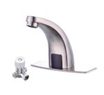 Baterie lavoar senzor inox satinat, 5401, trendysanitary.ro
