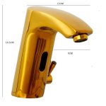 Baterie lavoar cu senzor,  gold, 7194, trendysanitary.ro