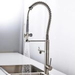 Baterie lebada profesionala inox satinat, 3244, trendysanitary.ro