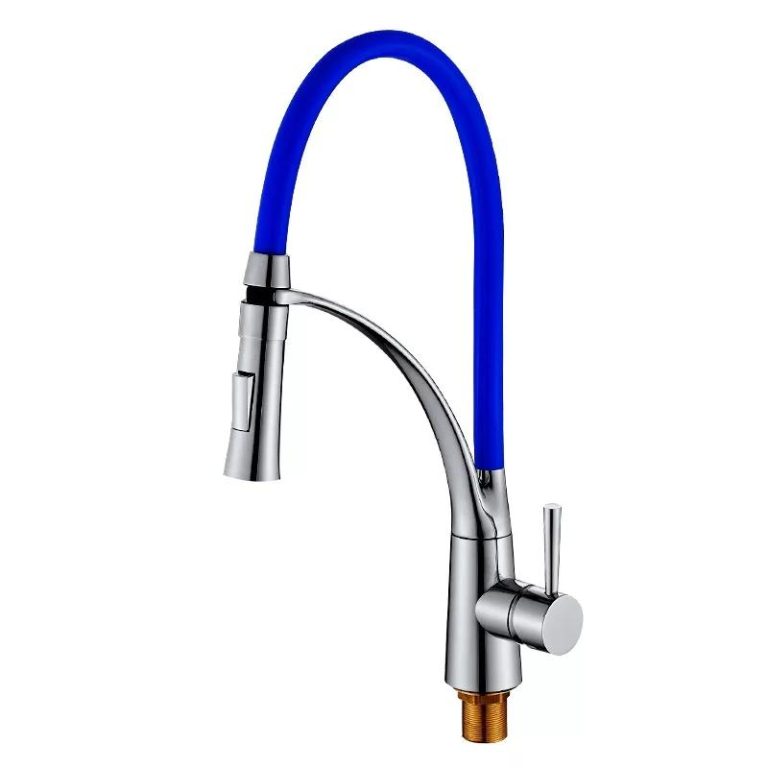 Baterie bucatarie lebada Crom Blue, 771, trendysanitary.ro